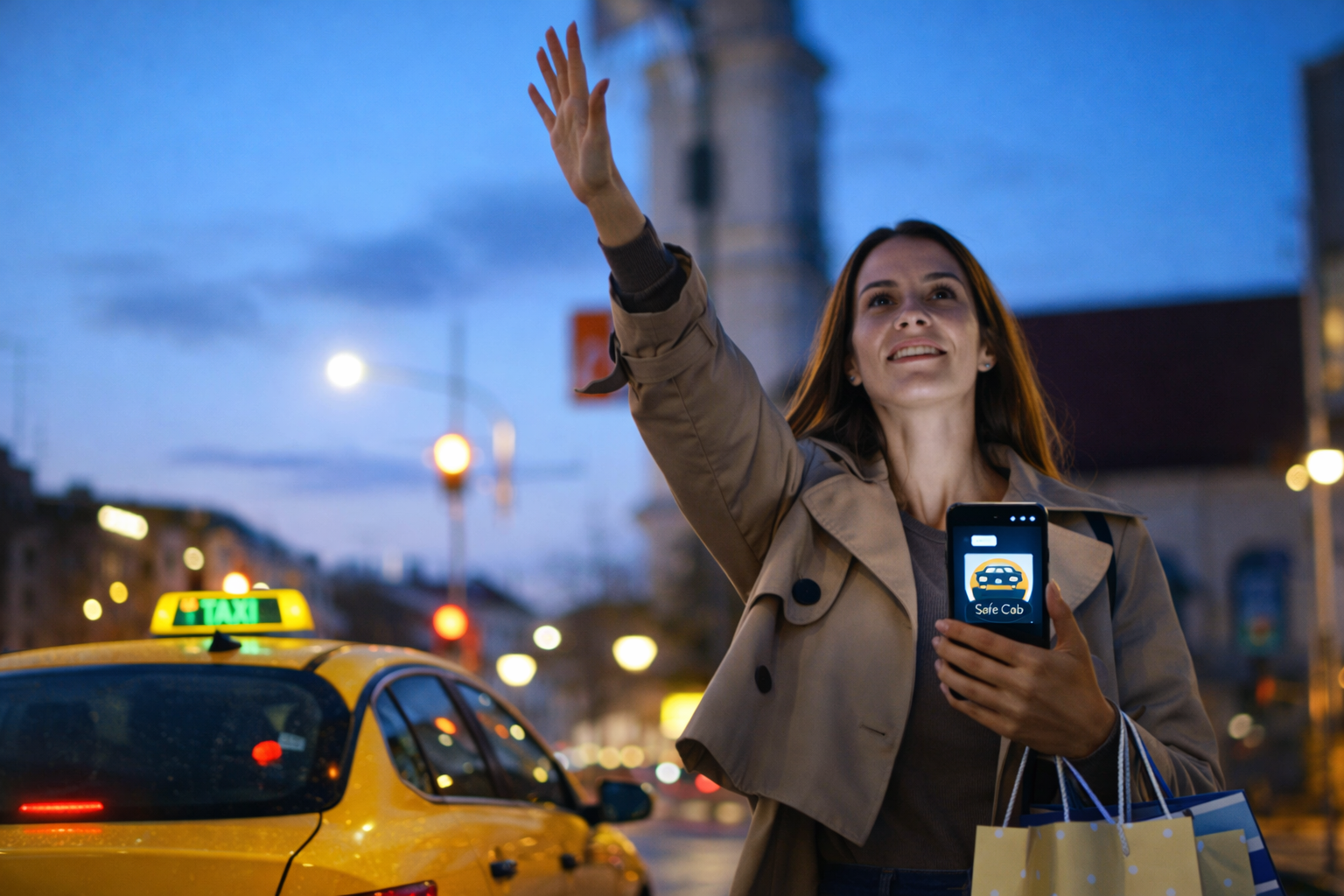 Safe Cab en acción